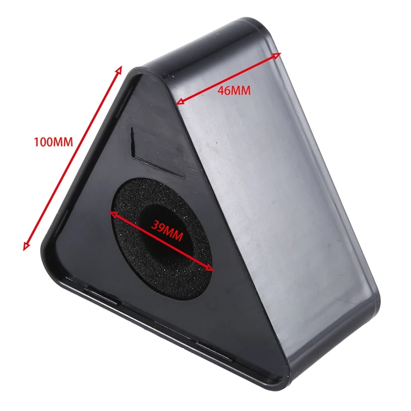 BNVN-10Pcs ميكروفون Markflag Mic Station-Cube Interview Box Stand Flags على شكل حامل مراسل حقن، أسود