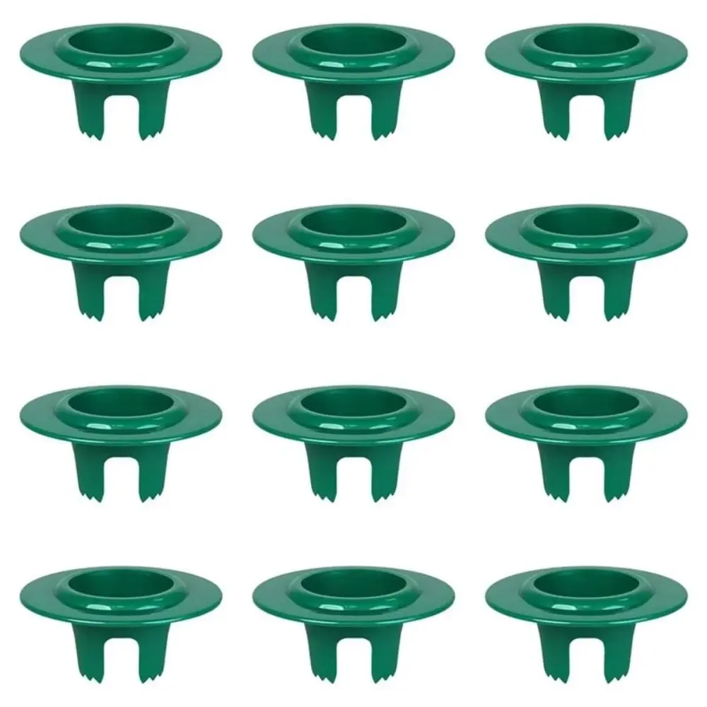 6 Pcs Plastic Sprinkler Head Protector Adjustable Depth Round Sprinkler Donut Guards Easy Install Dust Proof