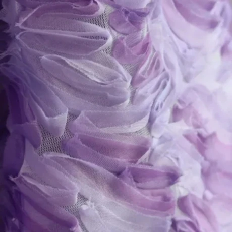 

Chiffon Fabric Three Dimensional Texture Design Background Apparel Sewing Wholesale Cloth for By Meter Diy Material