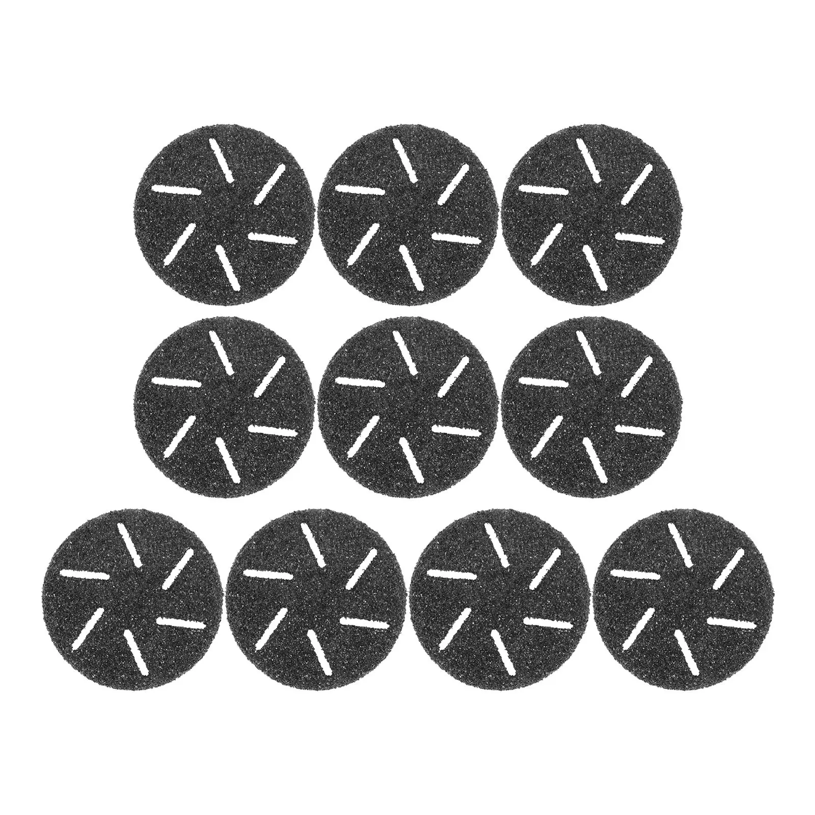 

10 Pcs Foot File Replacement Roller Heads Coarse Electric Grinder Spare Parts Most Supplies Nail File