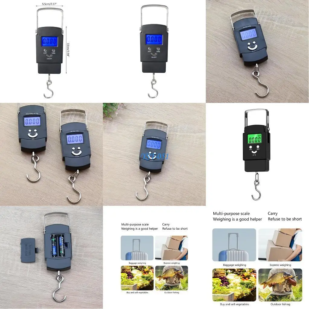 Портативные весы E15A, цифровые, с автоотключением