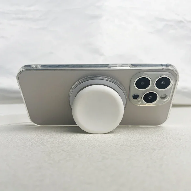 حامل مغناطيسي لطيف متعدد الألوان من السيليكون Magsafe للهاتف Griptok Grip Tok لهاتف IPhone حامل شحن لاسلكي