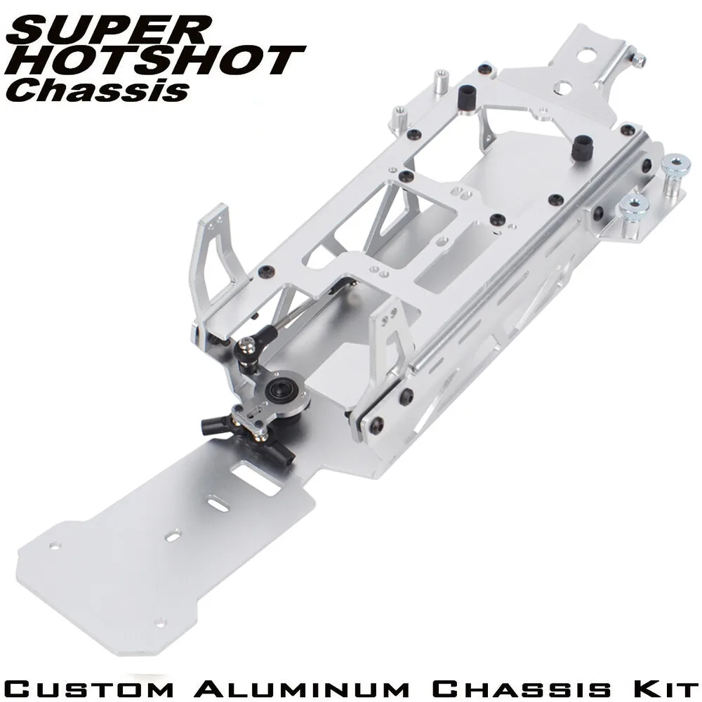 Custom Aluminum Chassis Frame Kit for Tamiya Super Hotshot Chassis Upgrades Parts