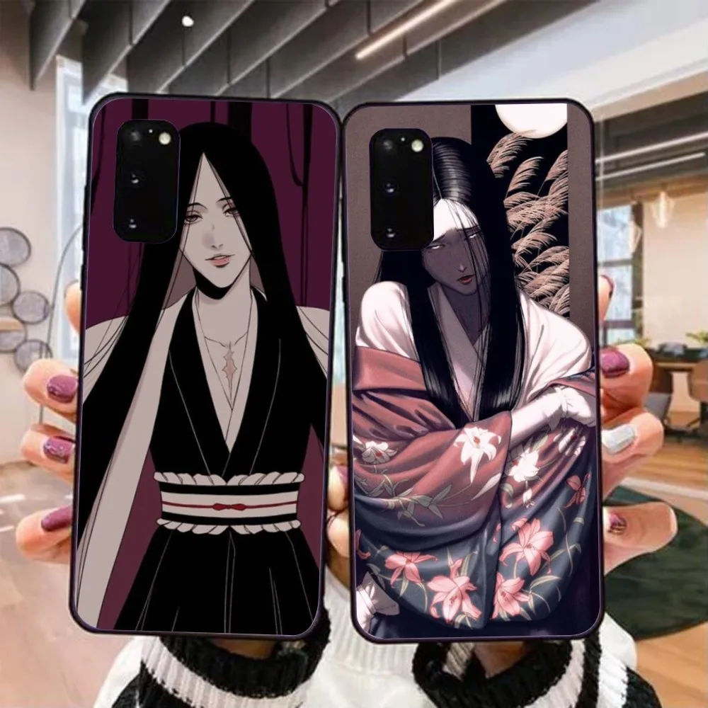 Bleach Unohana Mobile Cell Phone Case for Realme GT 2 9i 8i 7i Pro X50 X2 C35 C21 C20 C11 C3 Black Soft Phone Cover Funda