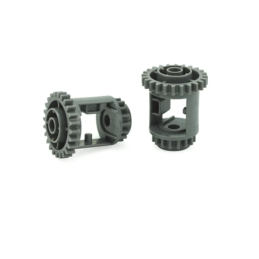 MOC Parts-bloques de construcción técnicos para niños, piezas educativas, 5 piezas, engranaje diferencial, 24-16 dientes, compatibles con 6573