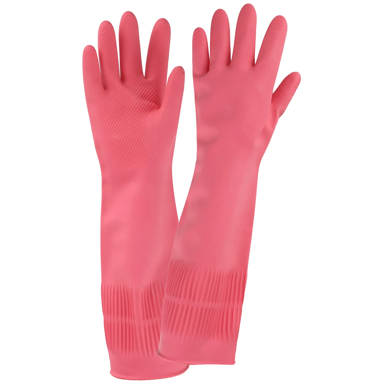 再利用可能な滑り止めゴム手袋,防水,家庭,キッチン,バスルームの掃除,食器洗い,ガーデニング