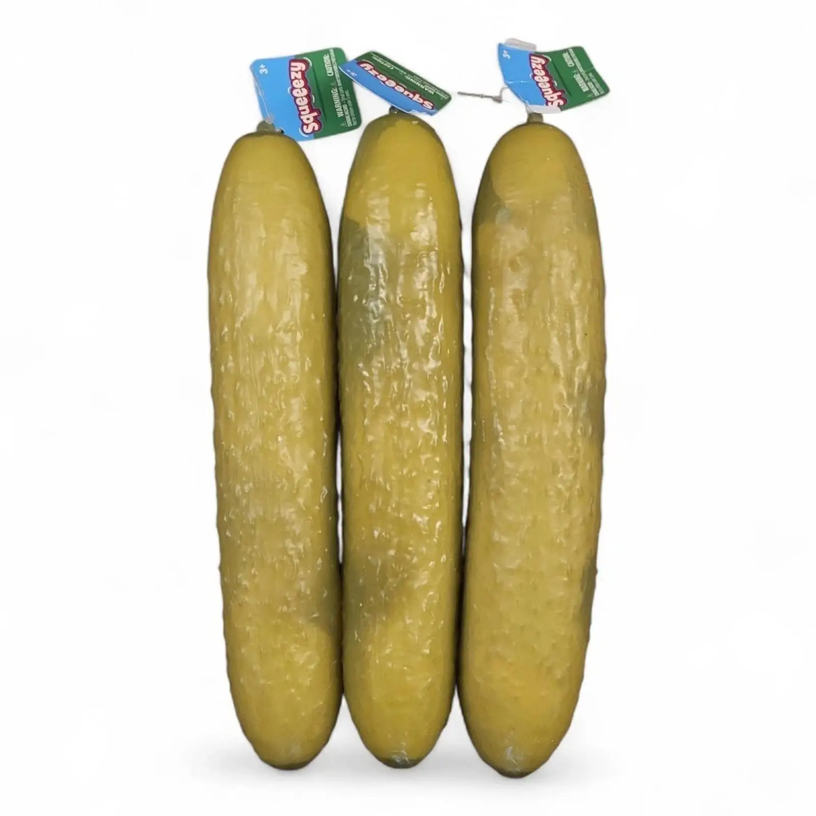 25cm Realistic Cucumber Shape Kid Squeeze Pickle Squishy Stress Relief Fidget Novelty Soft Cucumber Sensory Prop For Kids Adults
