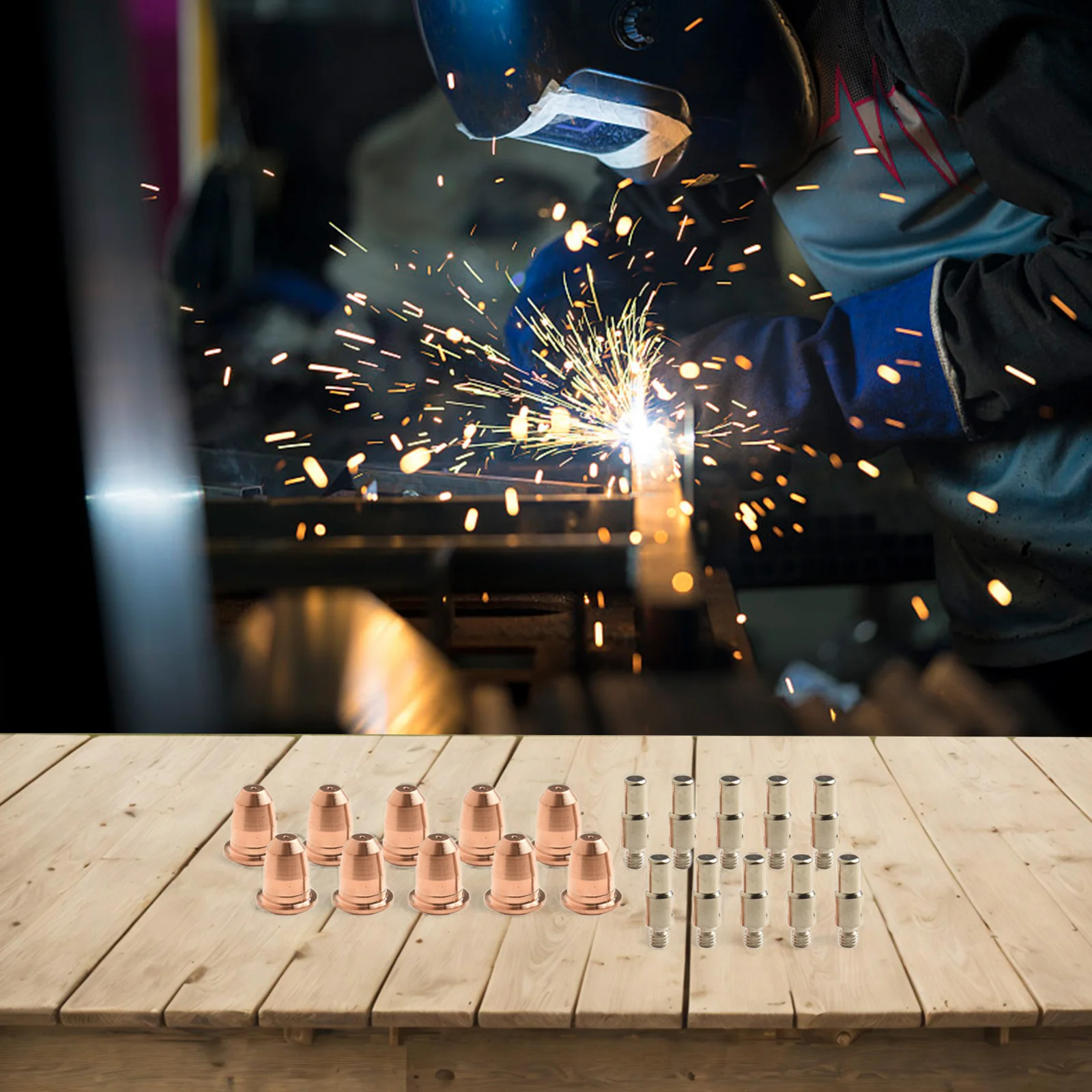 

48326 WSP-08002 Nozzle Electrode 20pcs 48326 WSP-08002 High Reliability Original Specifications Quality Control