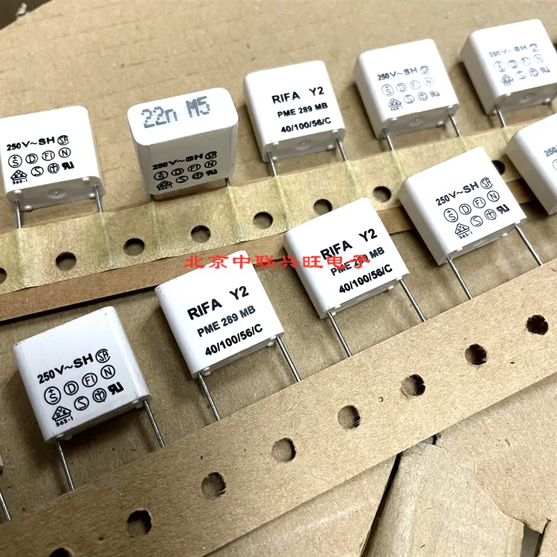2 قطعة RIFA Y2 22nF 250V ~ PME289MB PME289MB5220MR19T فيلم مكثف PME289 22n 250VAC 22nF 0.022 فائق التوهج 250V 22nF 250V ~ الملعب 15 مللي متر #1