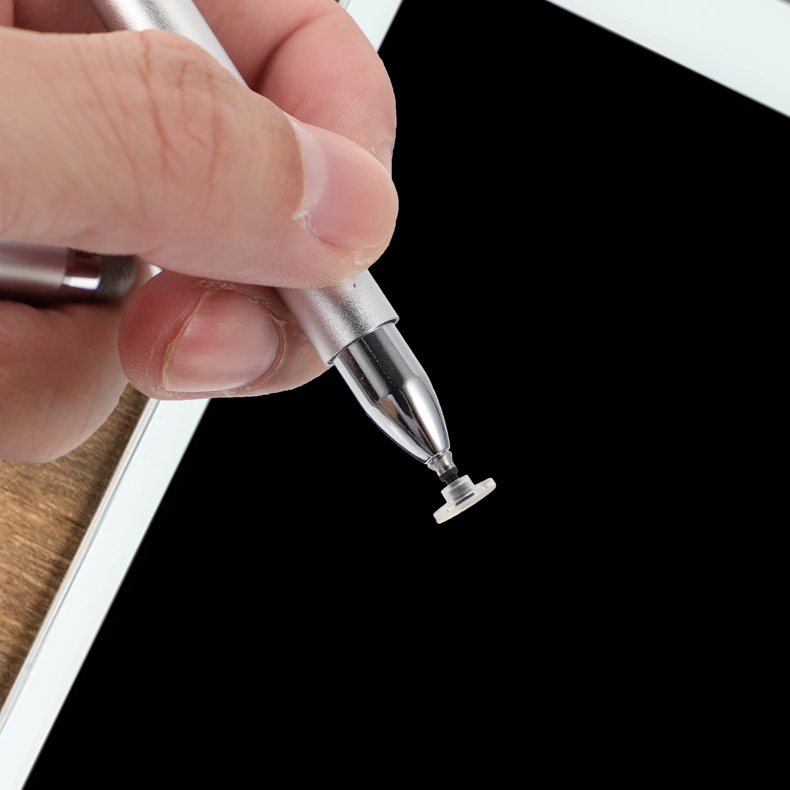 

Capacitive Stylus Touch Screen Aluminium Alloy Stylus Pen For Tablet Smartphone Durable Pocket Clip Lightweight Universal