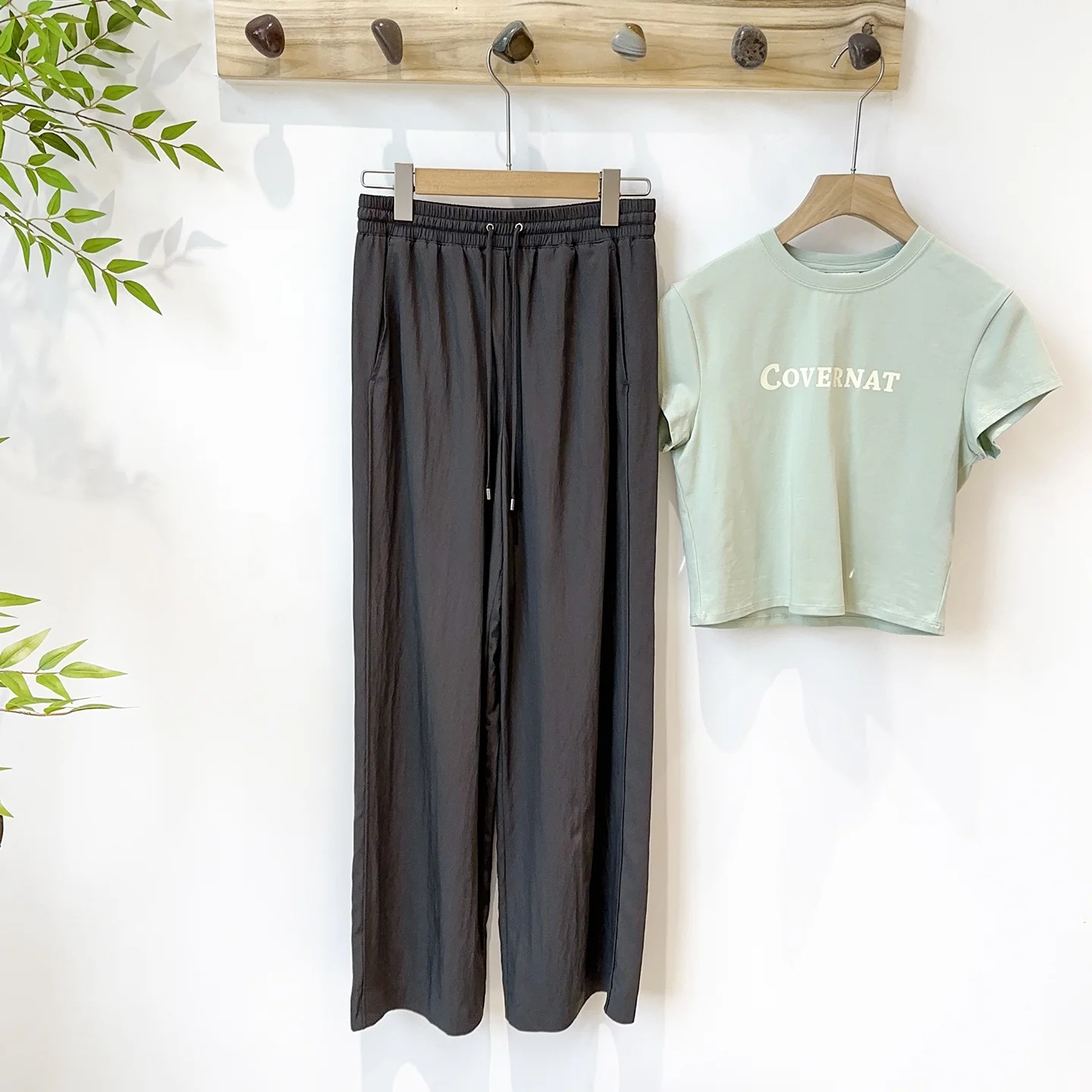 Mimifa CC Original ample décontracté jambe large pantalon polyvalent confortable nouveau 25 Sle trajet Faion saison d'été matériel