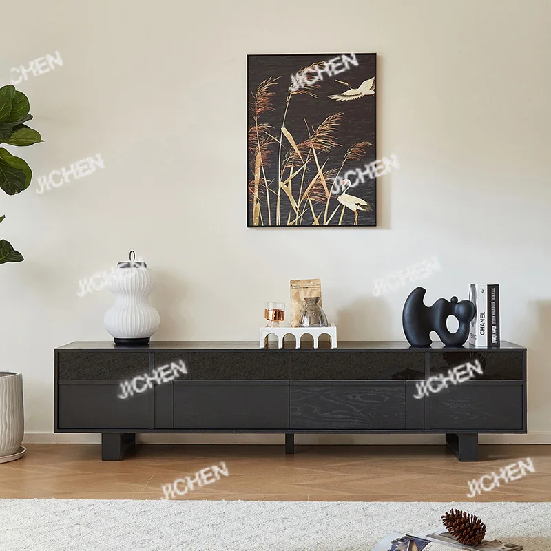 

Французский ретро шкаф для телевизора из цельного дерева, гостиная, журнальный столик, комбинация бытовой