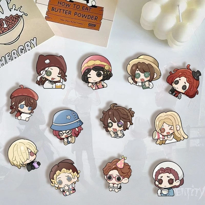 Anime Identity Ⅴ Fiona Gilman Emily Dyer Cosplay Brooch Badge Mori Exhibition Hall Decoration Pendant Ambitus