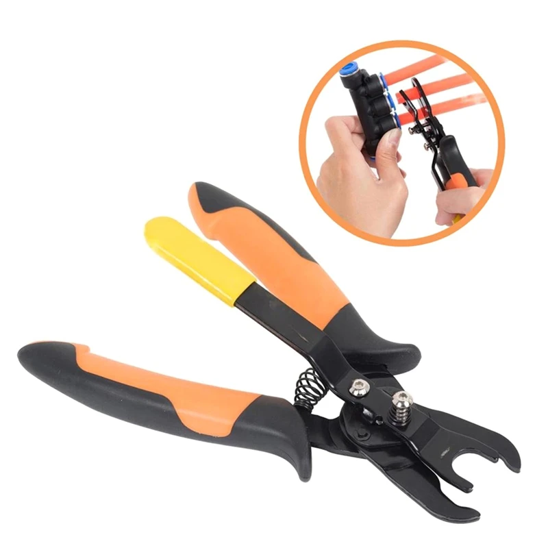 A49I-Pneumatic Disconnect Tool Disconnect Plier Set Push-to-Connect Pneumatic Fittings Removal Tool Quick Disconnect Air Hose - view 3