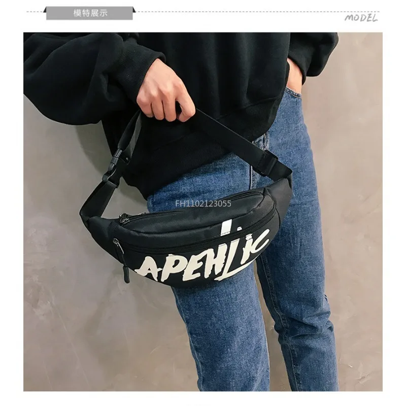 Women Waist Bag Unisex Chest pack Hip Bags High Capacity Belt Bag Fanny pack Casual Waist Pack Kidney Female Canvas Wallet