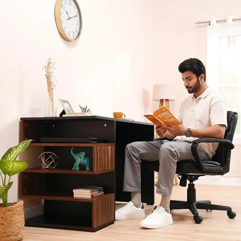 Computer Armchair Adjustable Height/Tilt Game Chair Special 360-Degree Swivel Gaming Office Chair 24 X 24.2 X 34.8 Inches image 3