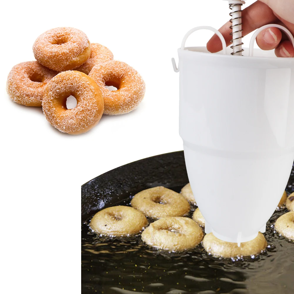 Donut Maker Arabic Waffle Manual Waffle Dispenser Deep Fry Donut Mould