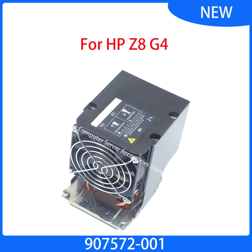 NEW Original for Z8 G4 Workstation Second 2ND CPU2 Heatsink Z8G4 Radiator Heat Sink Fan No.2 Tray 907572-001 Position CPU Cooler