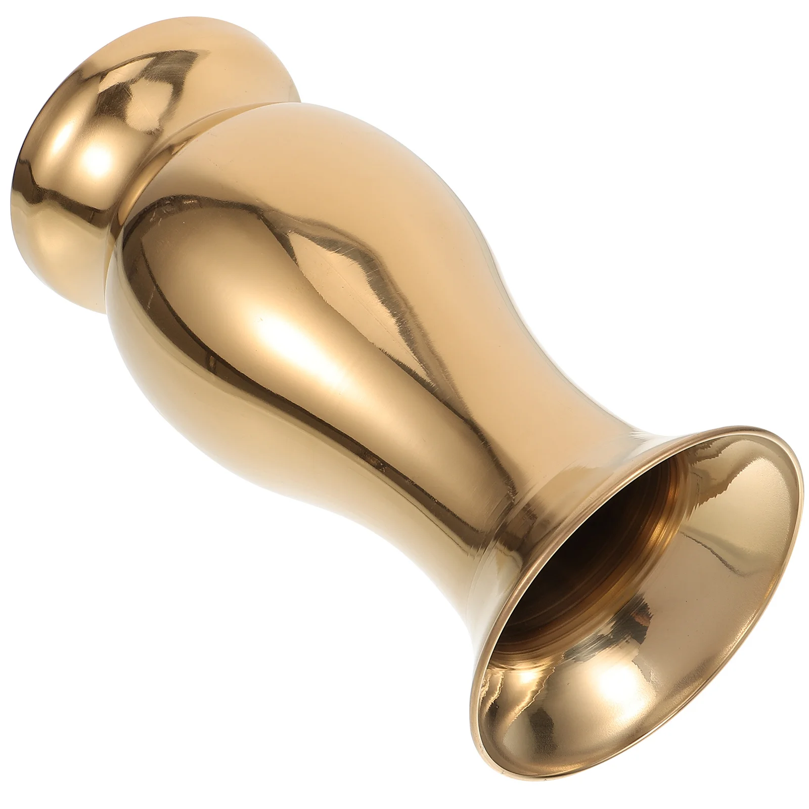 

Metal Flower Vase 700ml Stainless Steel Modern Home Decoration Desktop Ornament Flower Vase Tabletop Ornament Home Decoration