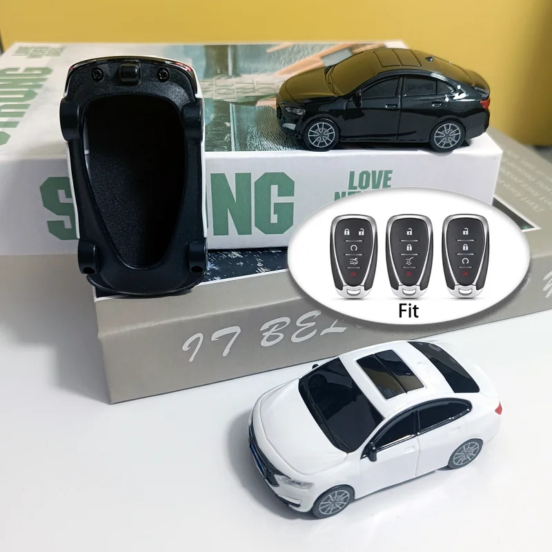 

Креативный подарочный чехол для ключей от автомобиля для Chevrolet Malibu Blazer Traverse Onix Volt Bolt Trax Cruze Spark Sonic Camaro, чехол для ключей, сумка-брелок
