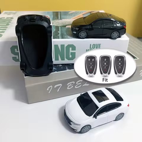 Creative Gift Car Key Case for Chevrolet Malibu Blazer Traverse Onix Volt Bolt Trax Cruze Spark Sonic Camaro Key Cover Fob Bag