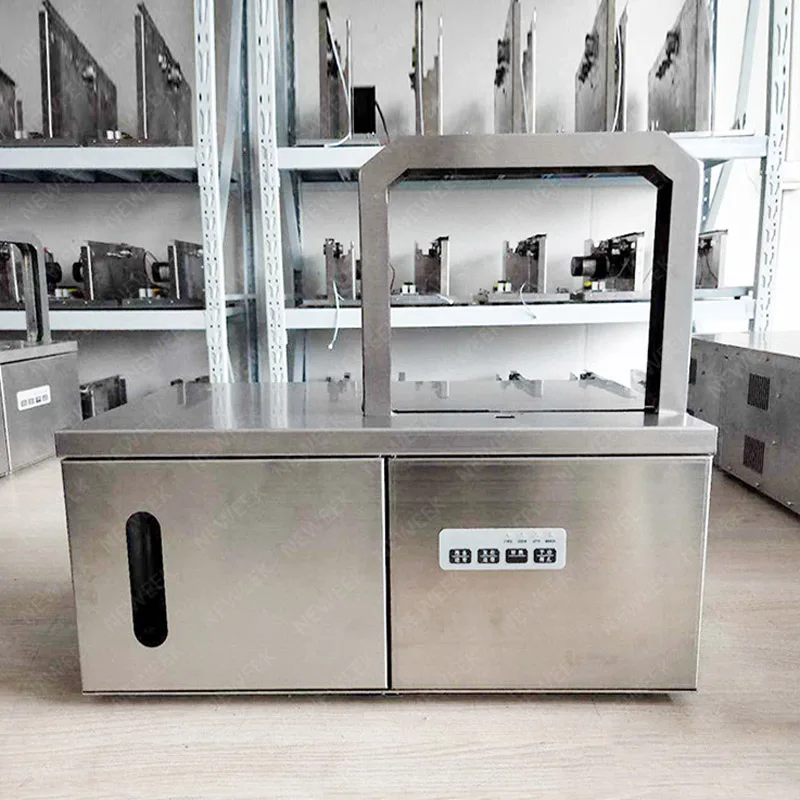 Bundling Machine Candle Money Sausage Daily Use Table Desktop Strapping Automatic Vegetables Bundling Machine