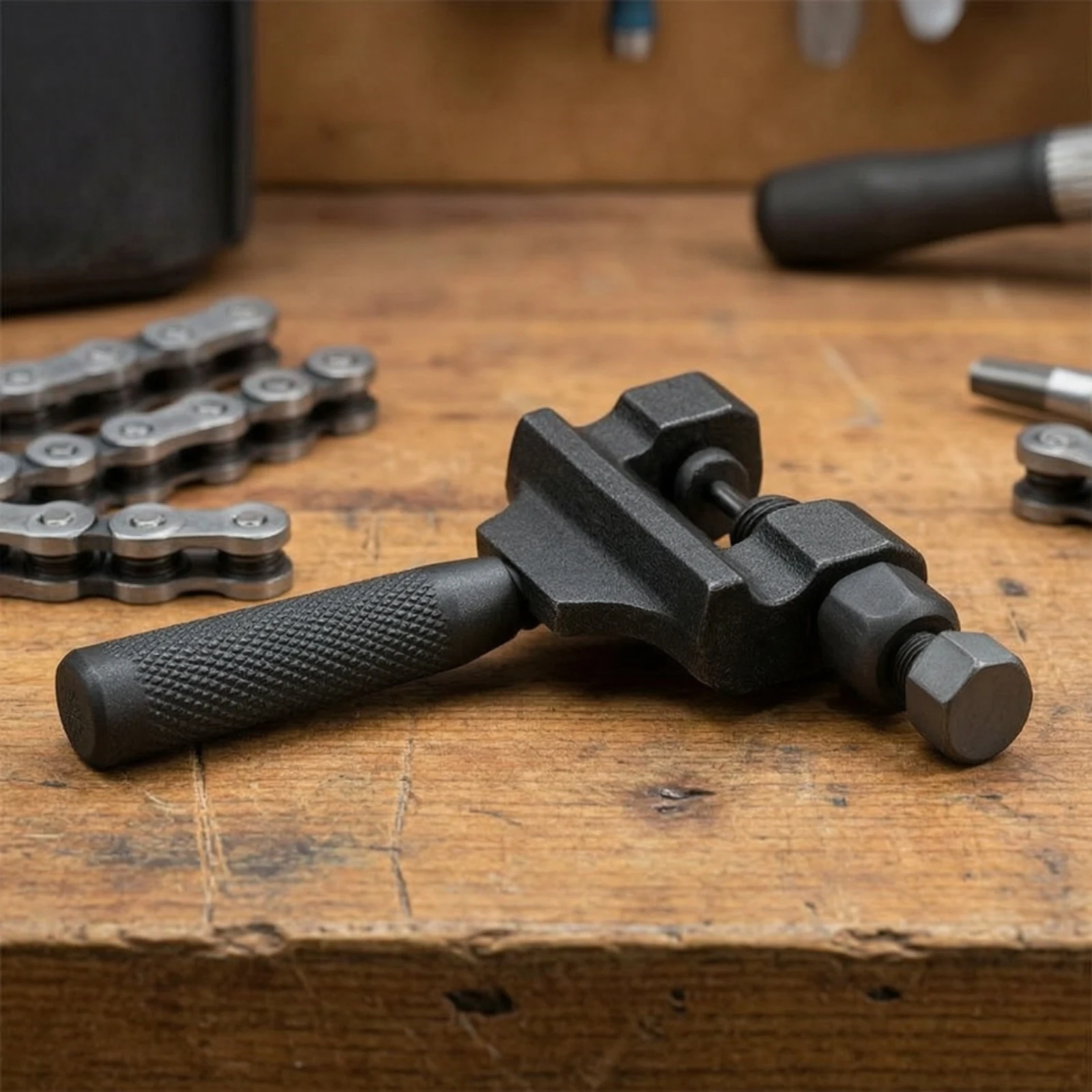 Chain Breaker Tool Handheld Chain Breaker Anti-Rust Threaded for Motorcyclists, Garage, Workshop