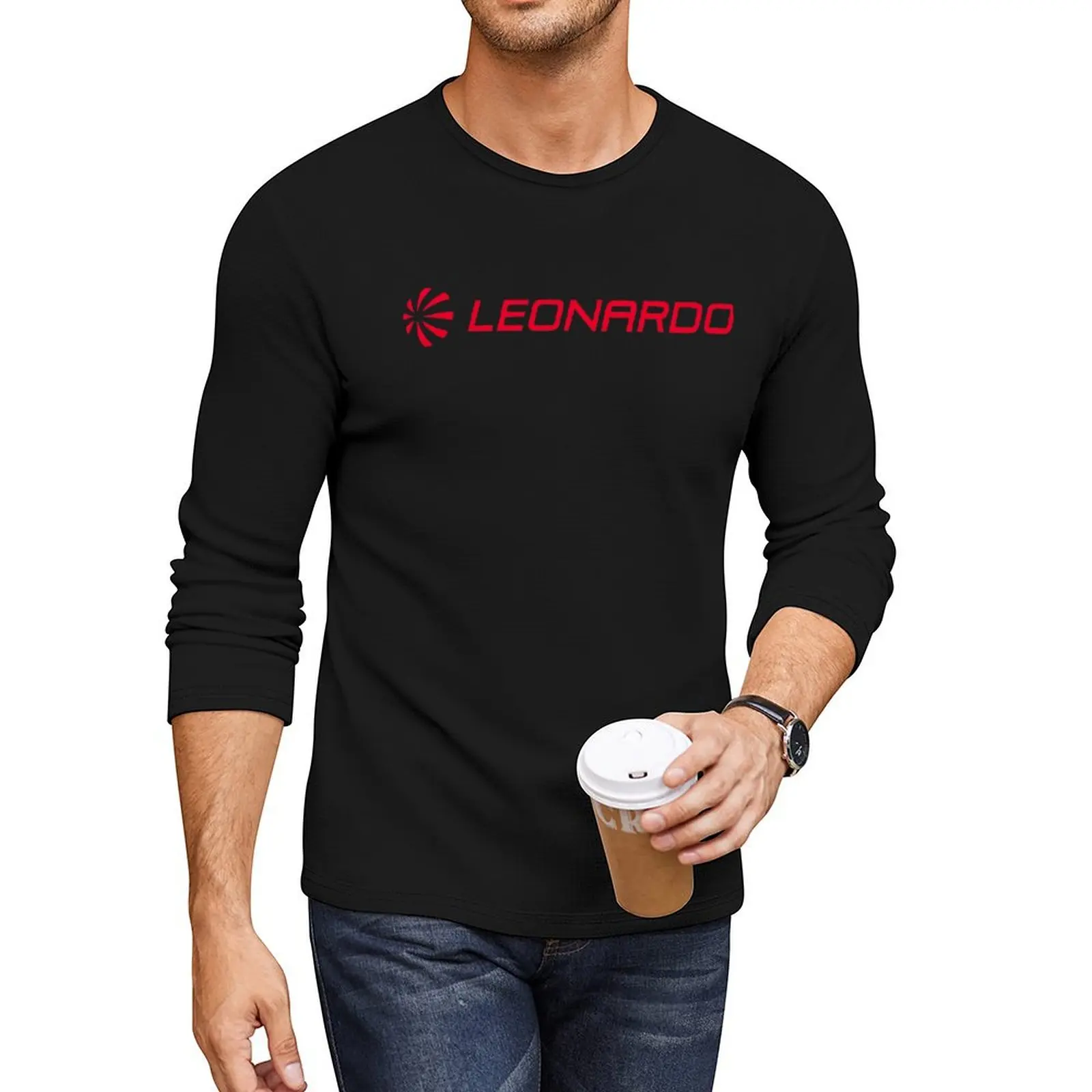 

Leonardo Aerospace Long T-Shirt Blouse quick drying shirt Aesthetic clothing boys t shirts mens graphic t-shirts funny