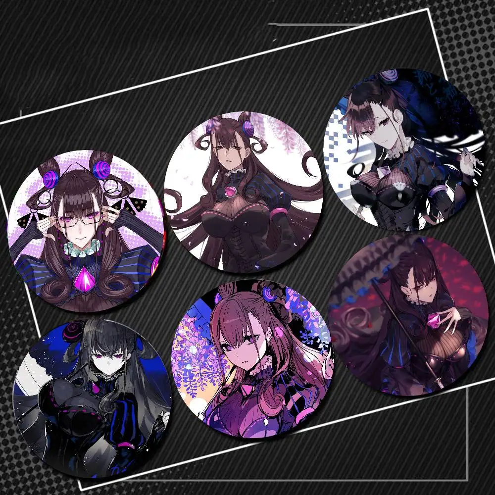 Murasaki Shikibu Animated Game Fate Grand Order Badges Anime