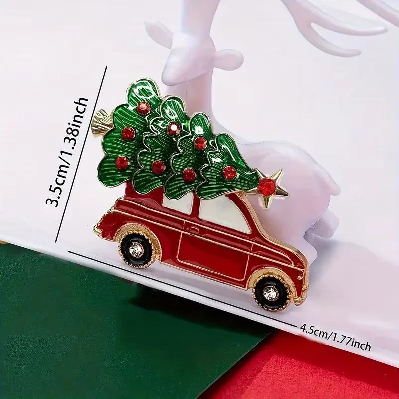 A cute Santa Claus brooch, elegant holiday gift, ladies' brooch, brooch, suitable for various occasions