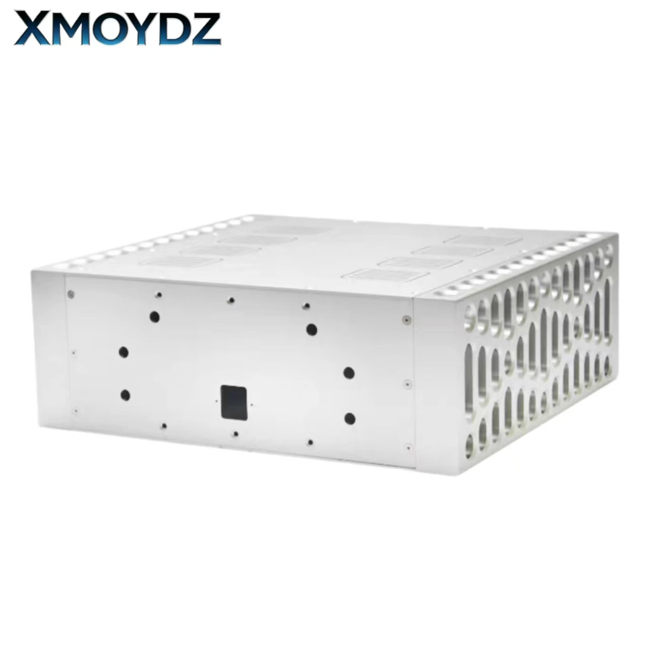 Amplifier Chassis All Aluminum Alloy Pure Class A 402*430*150mm High Quality Pro HiFi Audio CNC DIY Speaker Enclosure Case Shell