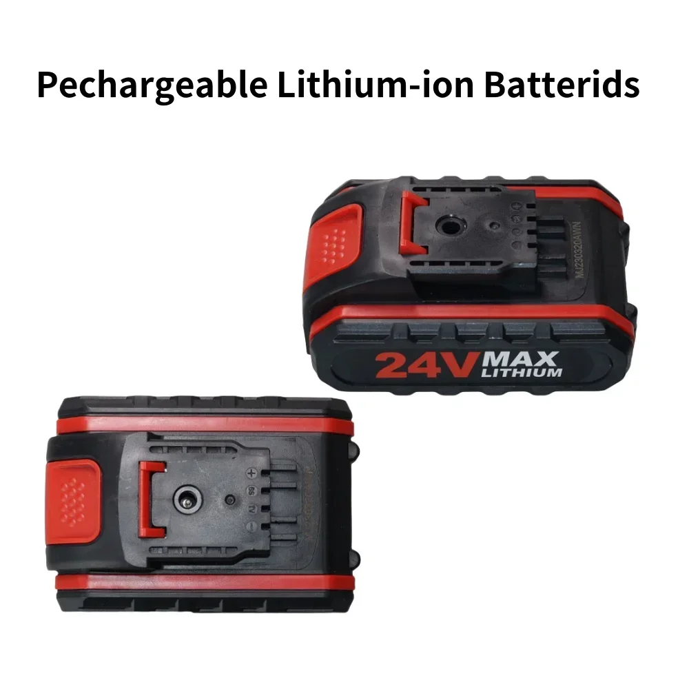 Para worx 24v 3000mah bateria de íon de lítio recarregável sem fio bateria de broca de impacto substituir ferramenta elétrica bateria + carregador