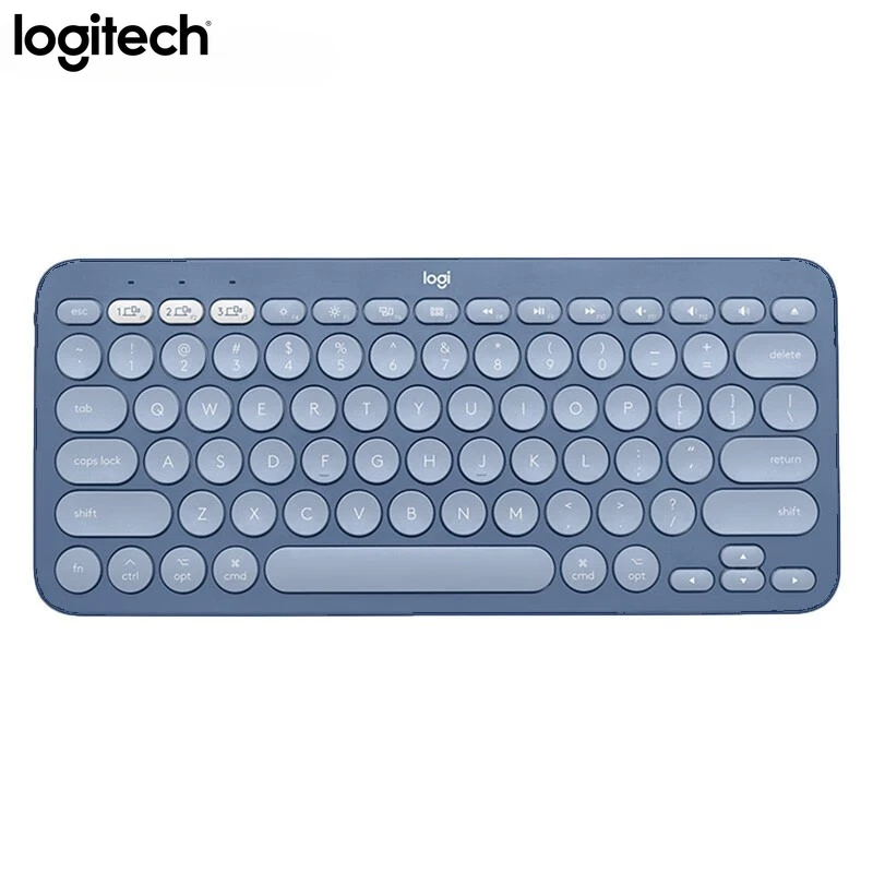 

Logitech K380 Wireless Bluetooth Keyboard Multi-Device for IPad IPhone Mac PC Windows Android,Compact Portable,Easy Switch