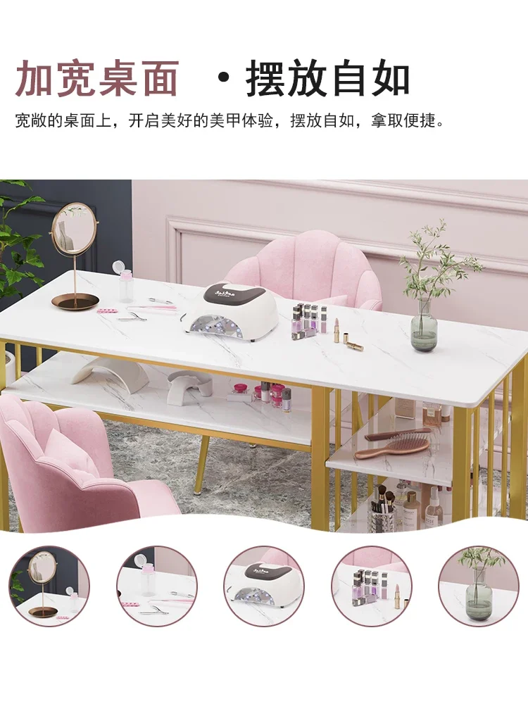 Japanese Simplicity Wood Nail Tables Professional Manicure Nail Tables Dressing Retro Mesa De Manicure Salon Furniture