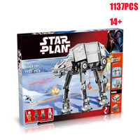 2025 NEW With Motor 1137 PCS 05050 Motorized 10178 Walking AT-AT Model Building Set Blocks Bricks Toys Children Birthday Gifts