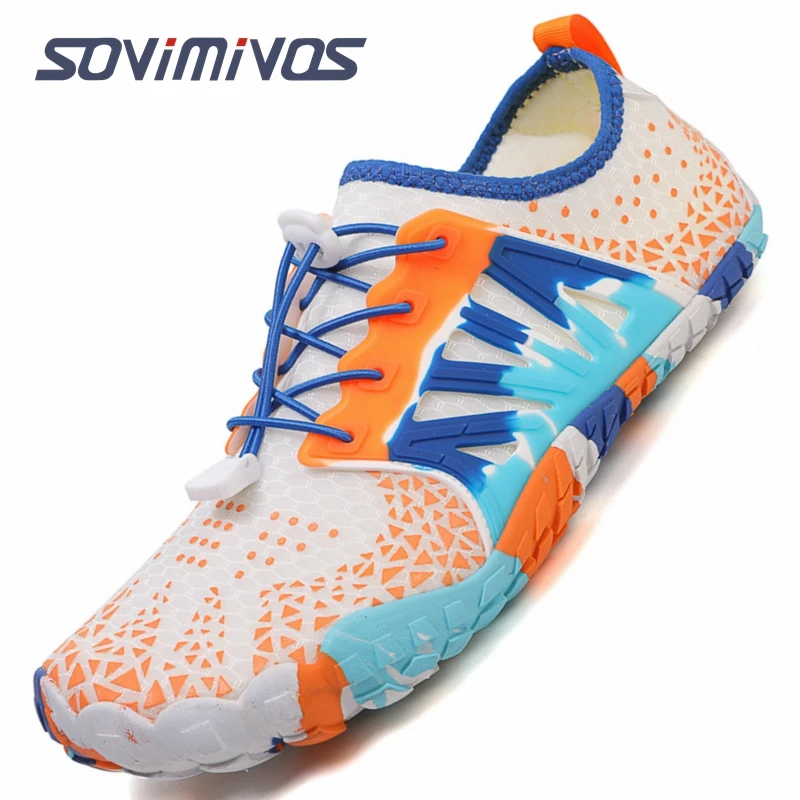 

High Quality Trail Running Barefoot Shoes Wide Toe Box Barefoot Sports Cross Trainers Zero Drop Shoes Runner Walking Sneakers