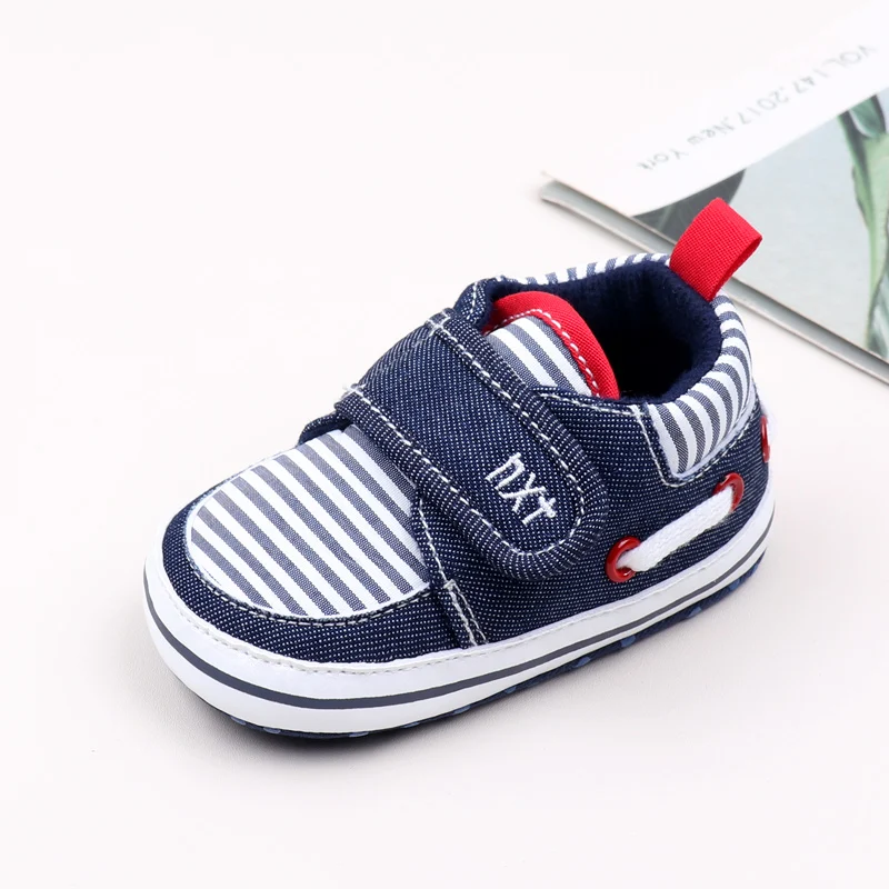 Sapatos de bebê primavera e outono pré-walking tênis para meninos e meninas 0-18 meses sapato esporte estilo clássico 2024 moda bzz3246