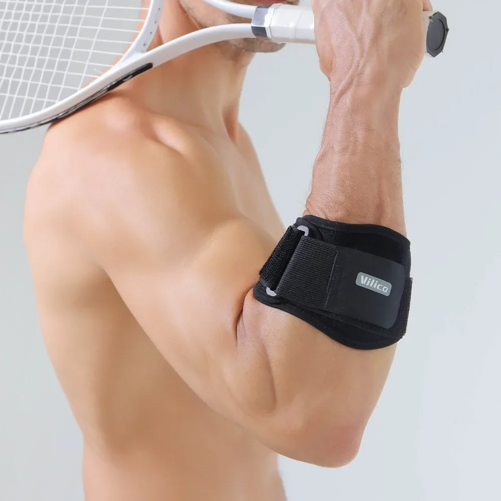 Verstellbare Tennis-Ellenbogenbandage, Stützgurt für seitliche Epikondylitis, Schmerzlinderung, Kompressionsmanschette für Golfer, Sehnenentzündung