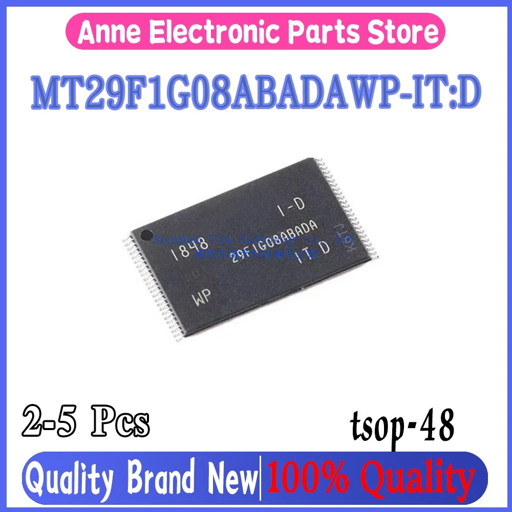 (2-5piece)100% New 29F1G08ABADA MT29F1G08ABADAWP:D MT29F1G08ABADAWP MT29F1G08ABADA MT29F1G08ABADAWP-IT:D tsop-48