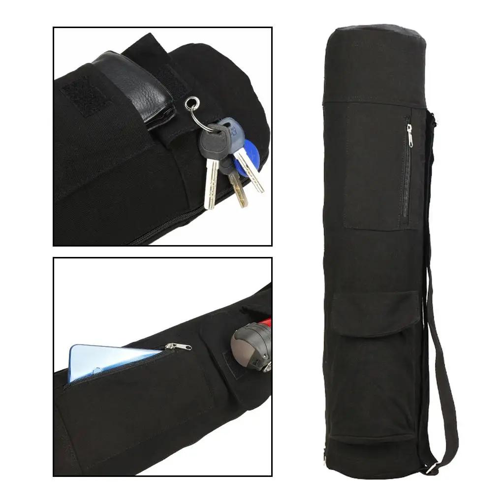 Yoga Mat Collection Bag Carrier Exercise with Adjustable Strap