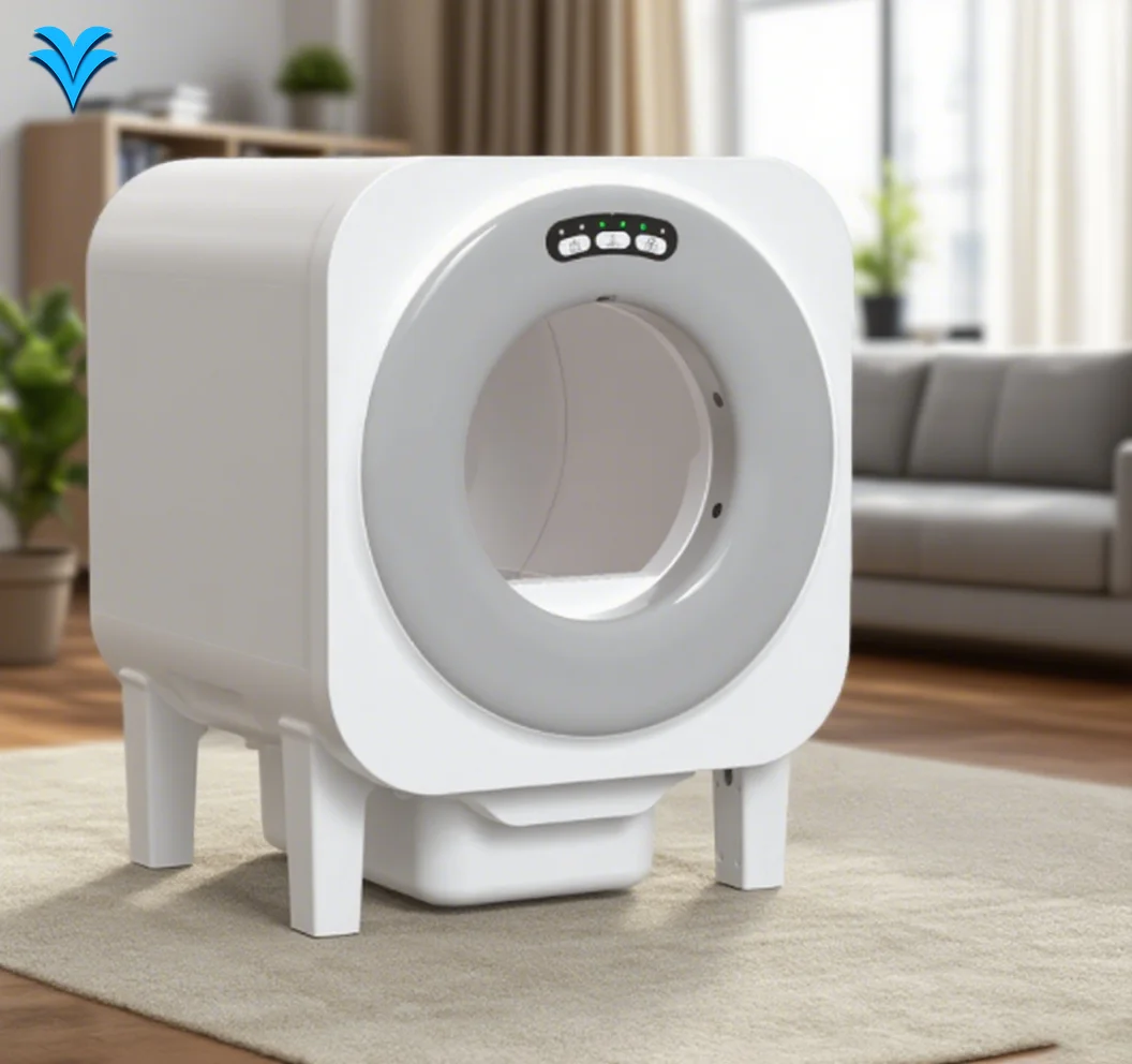 

Intelligent Automatic Multiple Smart Cat Box Smart Box Large Fully Enclosed Box Minimalist