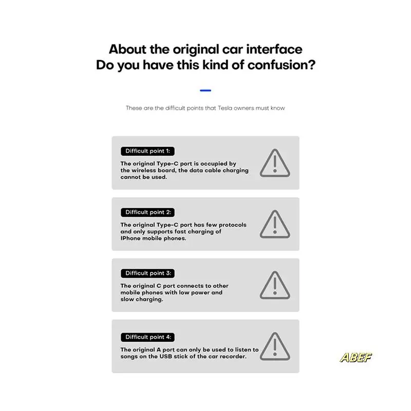 محطة إرساء ذكية لملحقات تسلا موديل Y 2023 موديل 3 5 منافذ 27 وات شاحن سريع مع محور تحويلة أضواء Led