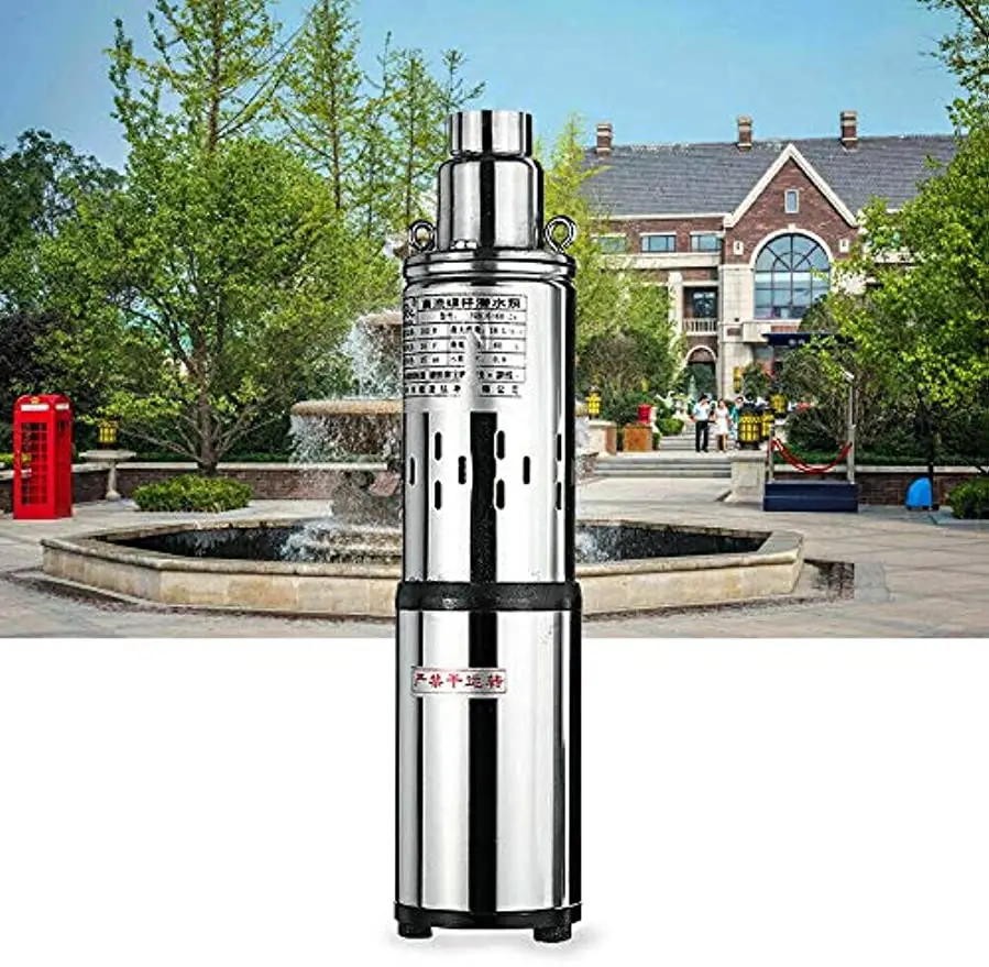 Ultra Quiet DC 24V 200W Solar Power Deep Well Submersible Water Pump For Farm&Ranch 30m Lift