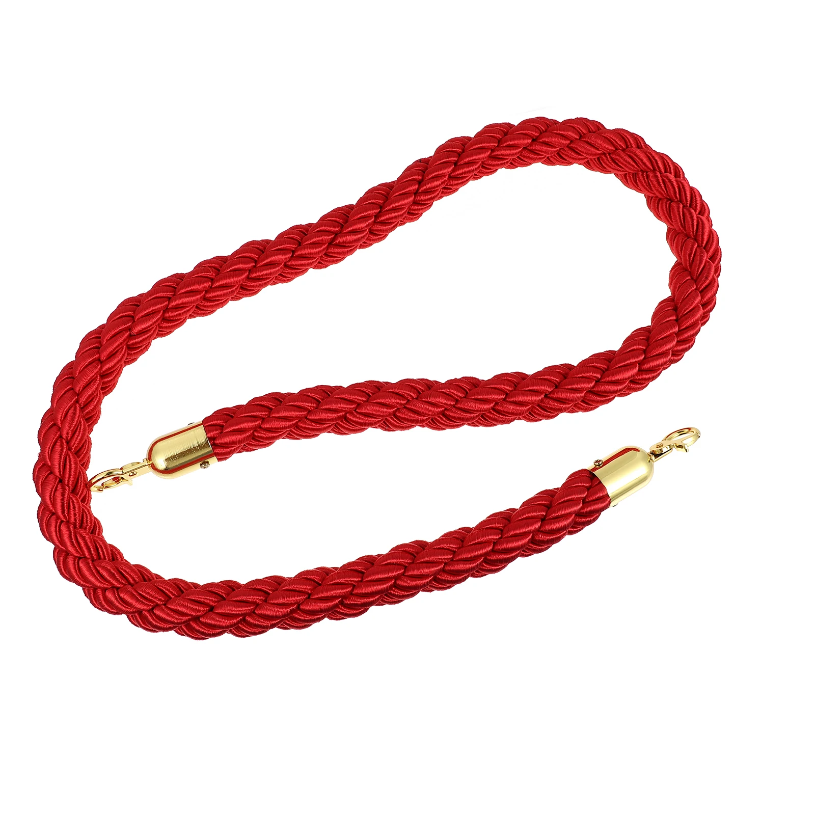 

1 pc Rope Durable Guardrail Lanyard Bright Hooks Strong Load Bearing Portable Safety Multipurpose Isolation