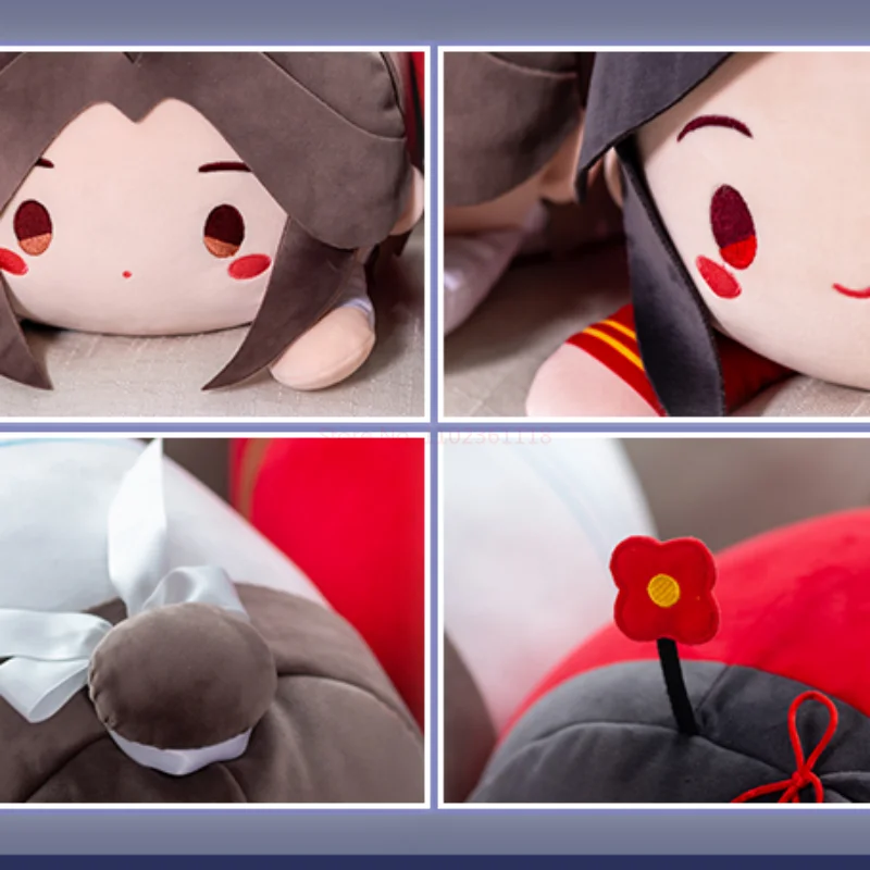 Original Tian Guan Ci Fu Hua Cheng Xie Lian Plush Toys Anime Figure Cartoon Soft Stuffed Throw Pillow Sofa Plushie Doll Toys