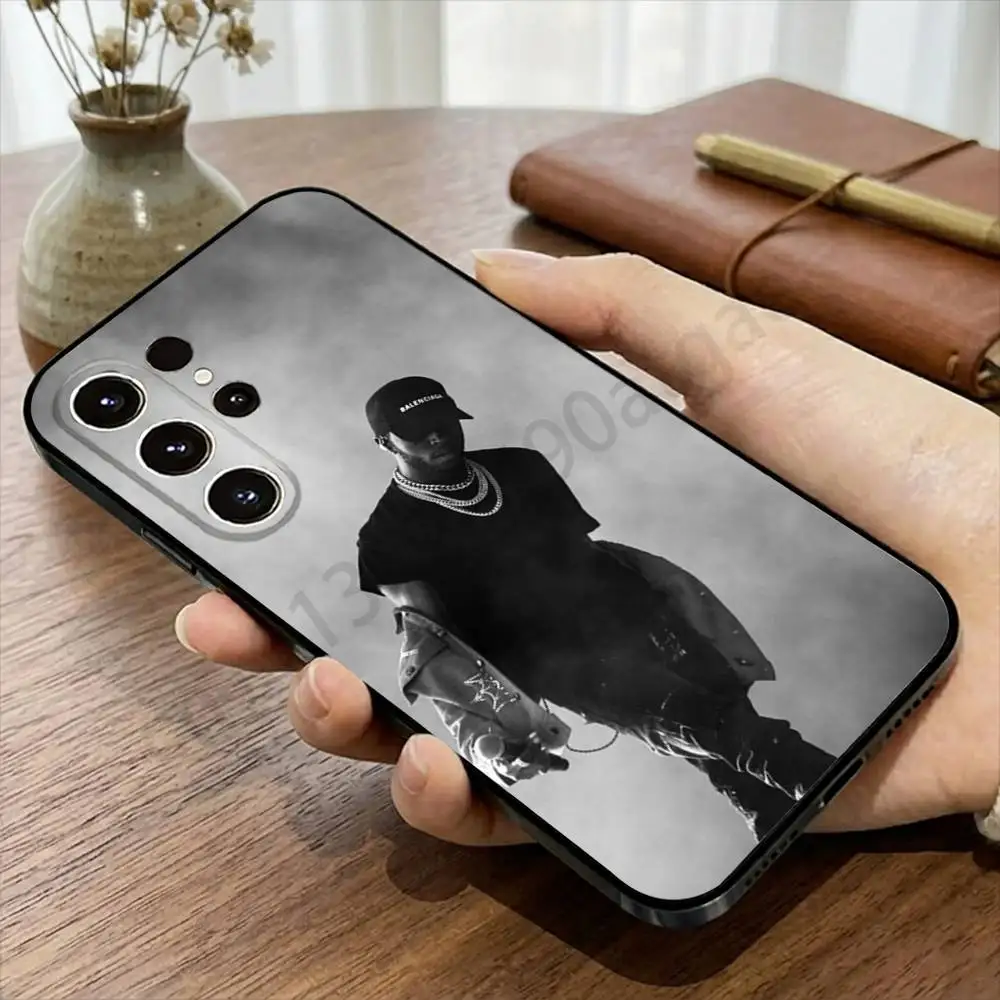 R&B Rapper 6lack-k Phone Case For Samsung S20,21,22,23,24,25,26 Ultra,Plus,Lite,FE,Black Soft Case