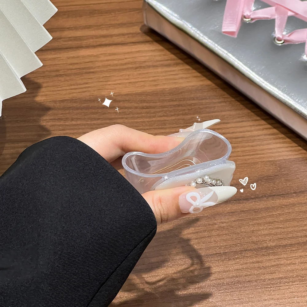 لطيف لؤلؤة الحب القلب القوس الكهربائي الفضة USB حامي غطاء آيفون 18 واط-20 واط كابل نقل بيانات رئيس الحبل شحن سريع