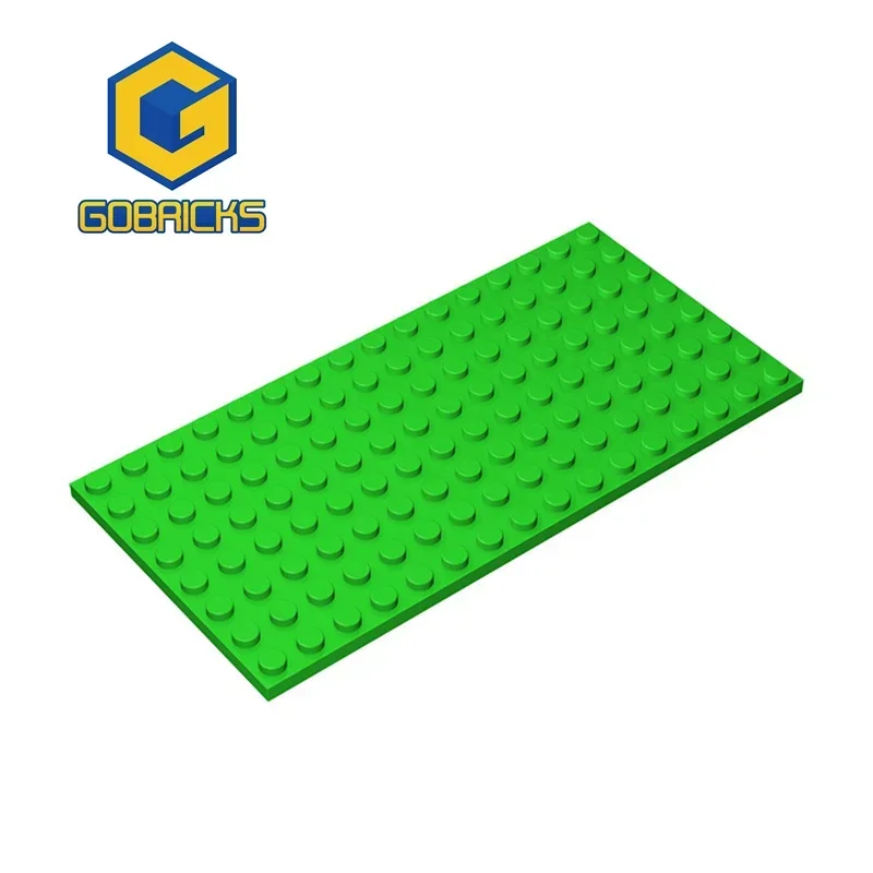 Gobricks 1 pièces plaque MOC 8x16 briques compatibles avec 92438 modèle blocs de construction pièces enfants assemble Puzzle jouets cadeaux
