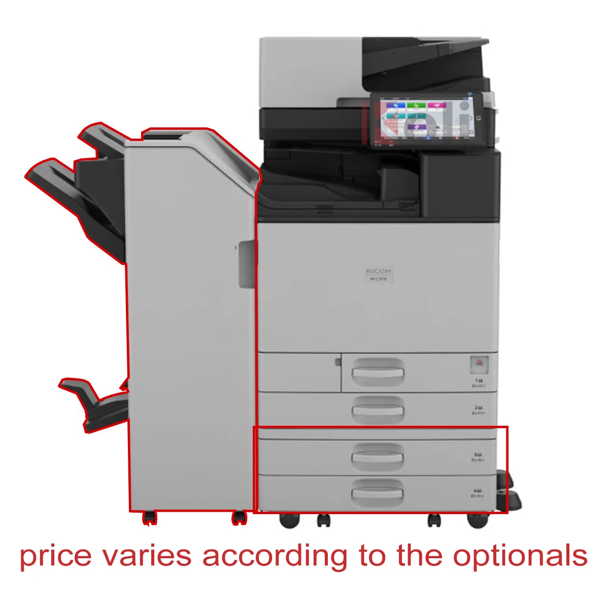 Distributor price widely sale  brand new photocopier machine IMC3010 for Ricoh Colorful Versatile copier machine