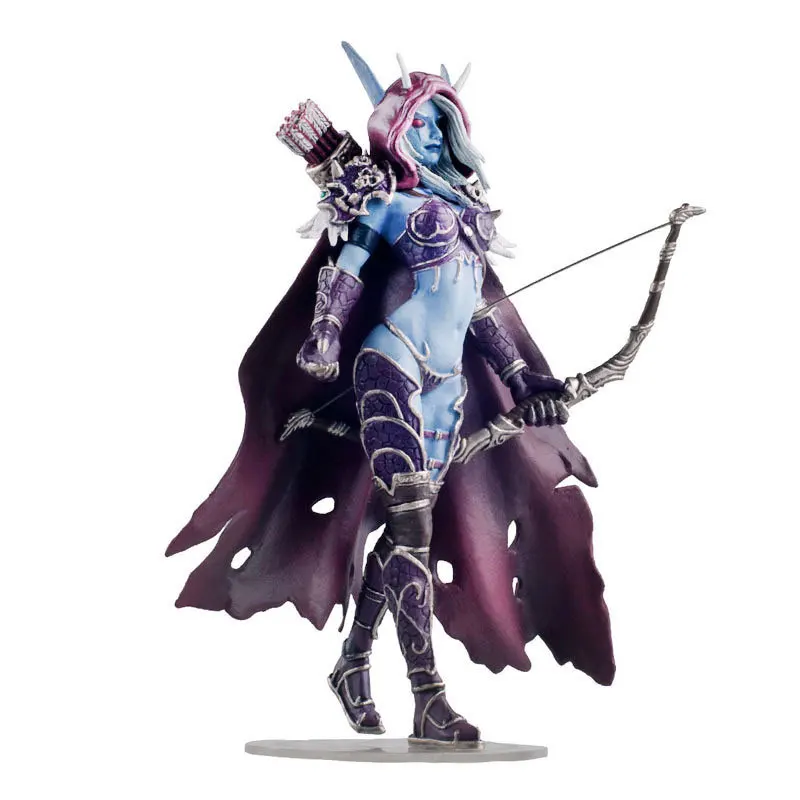 WOW Fall of The Lich King Arthas Sylvanas Windrunner Sylvan Archery Queen World Of Warcraft Dota Menethil Action Figure Anime